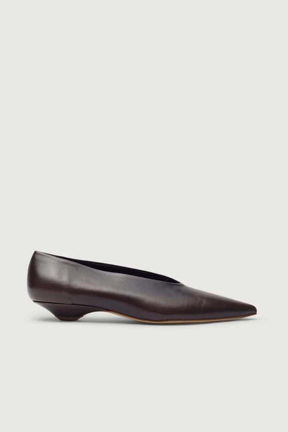 Augusta Freya Flats Burgundy