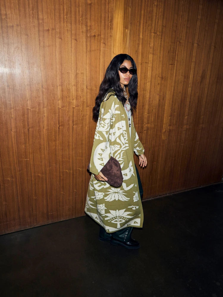 NFD Olive Amara Knit Cardigan