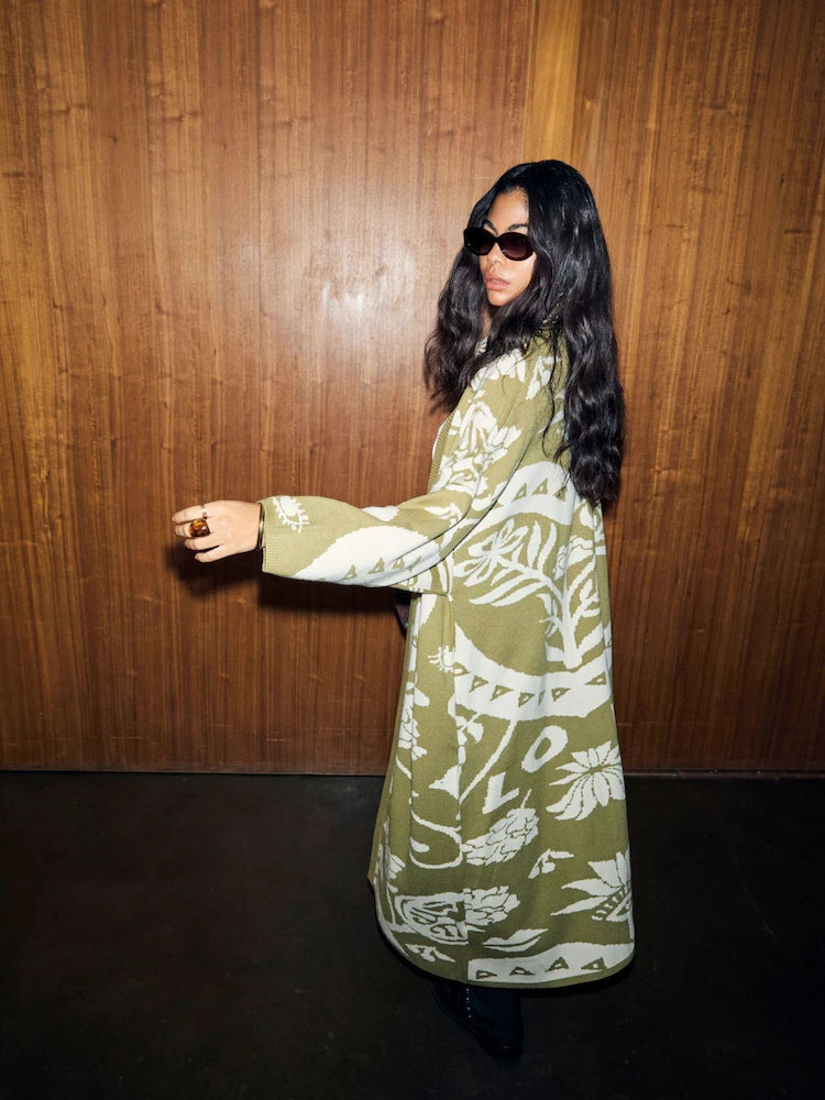 NFD Olive Amara Knit Cardigan