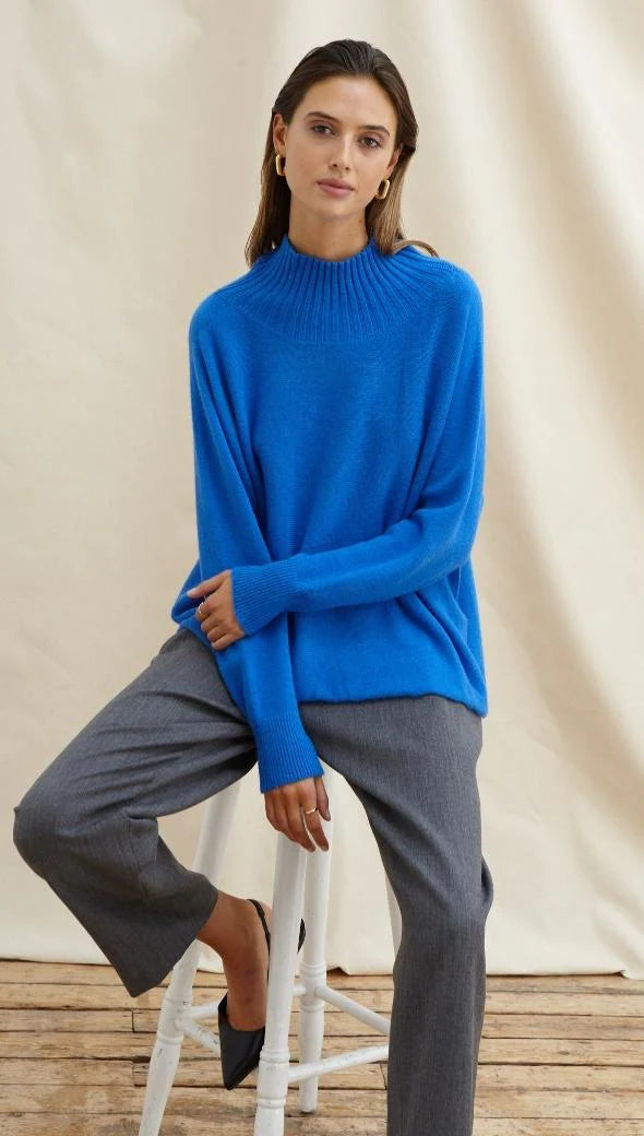 Charli Alma Sweater Cobalt Blue 