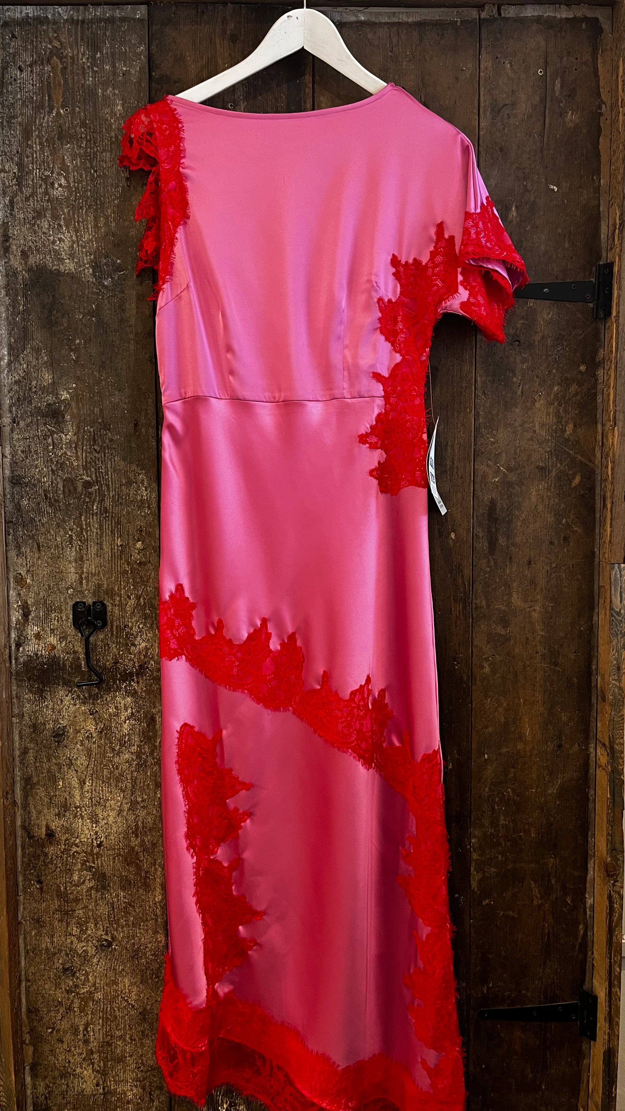 NFD Ferne Dress Pink & Red