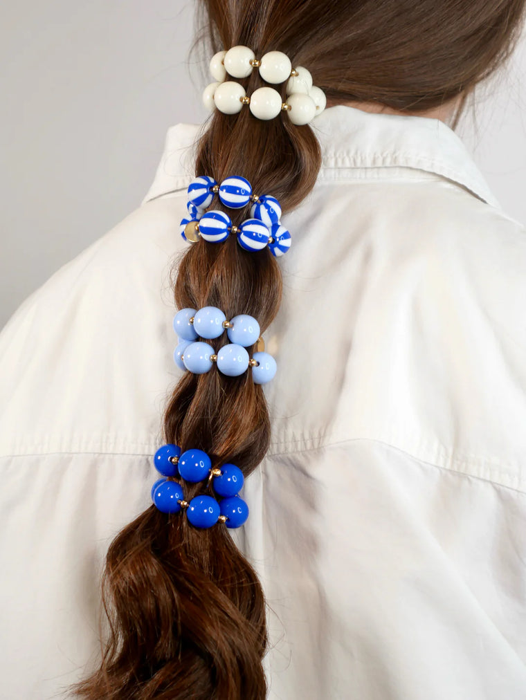 Bichous Coloured and Gold Scrunchie (Other Colours)