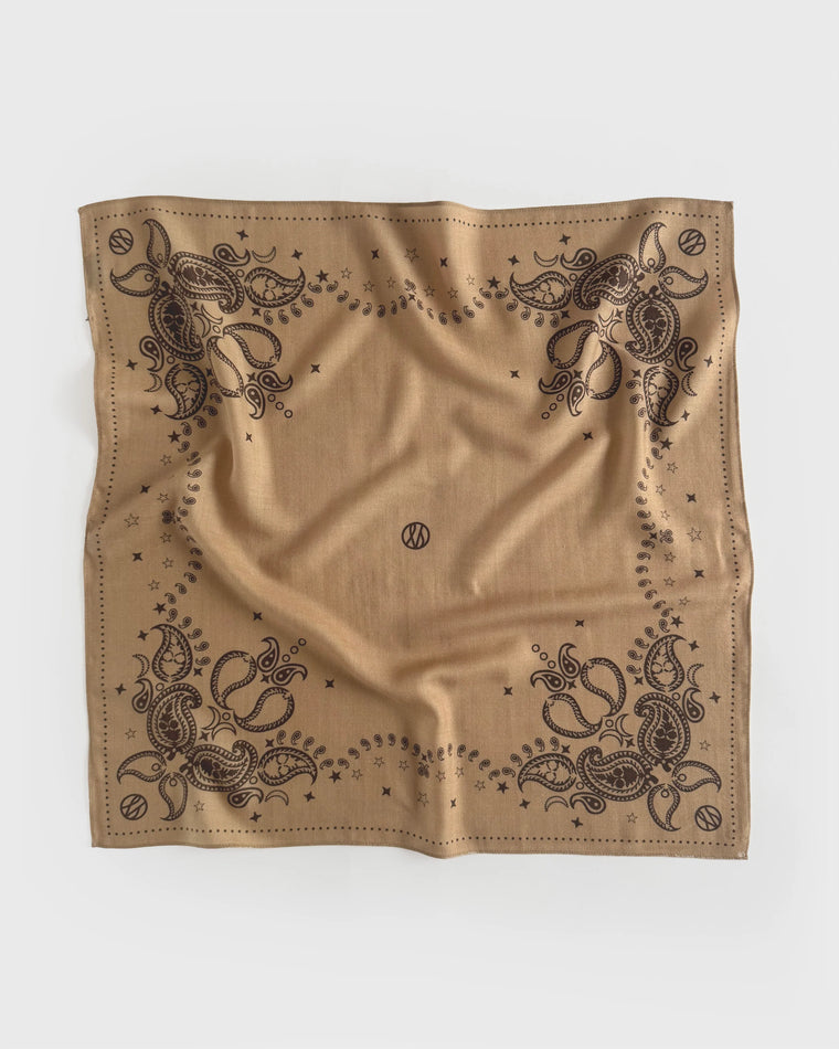 Lescarf Wool Scarf Cappuccino Reversible Scarf