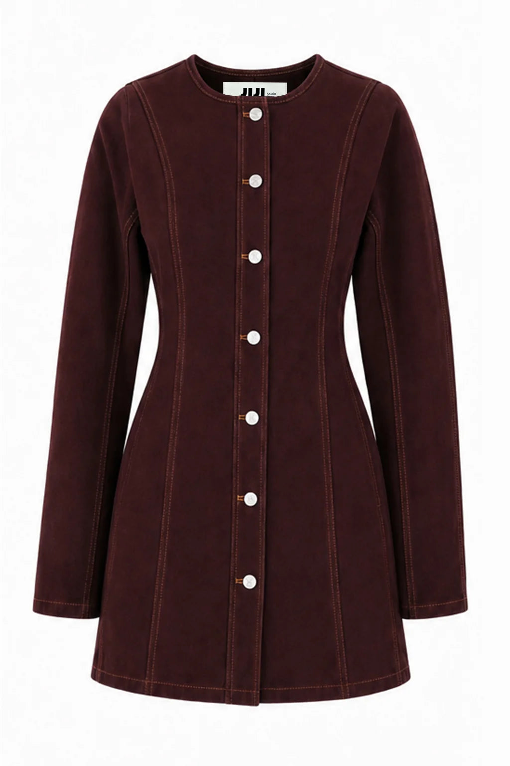 Orso Dress Bordeaux