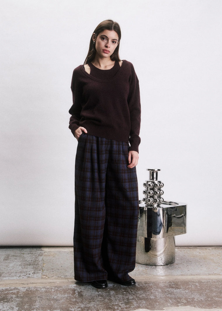 Miguel Trousers Bordeaux
