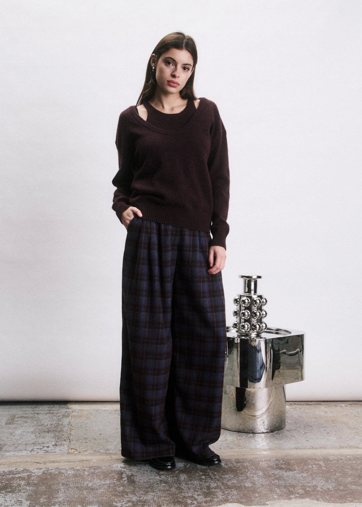 Miguel Trousers Bordeaux