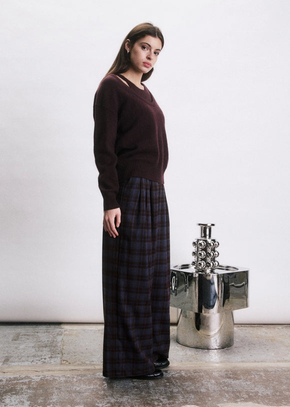 Miguel Trousers Bordeaux