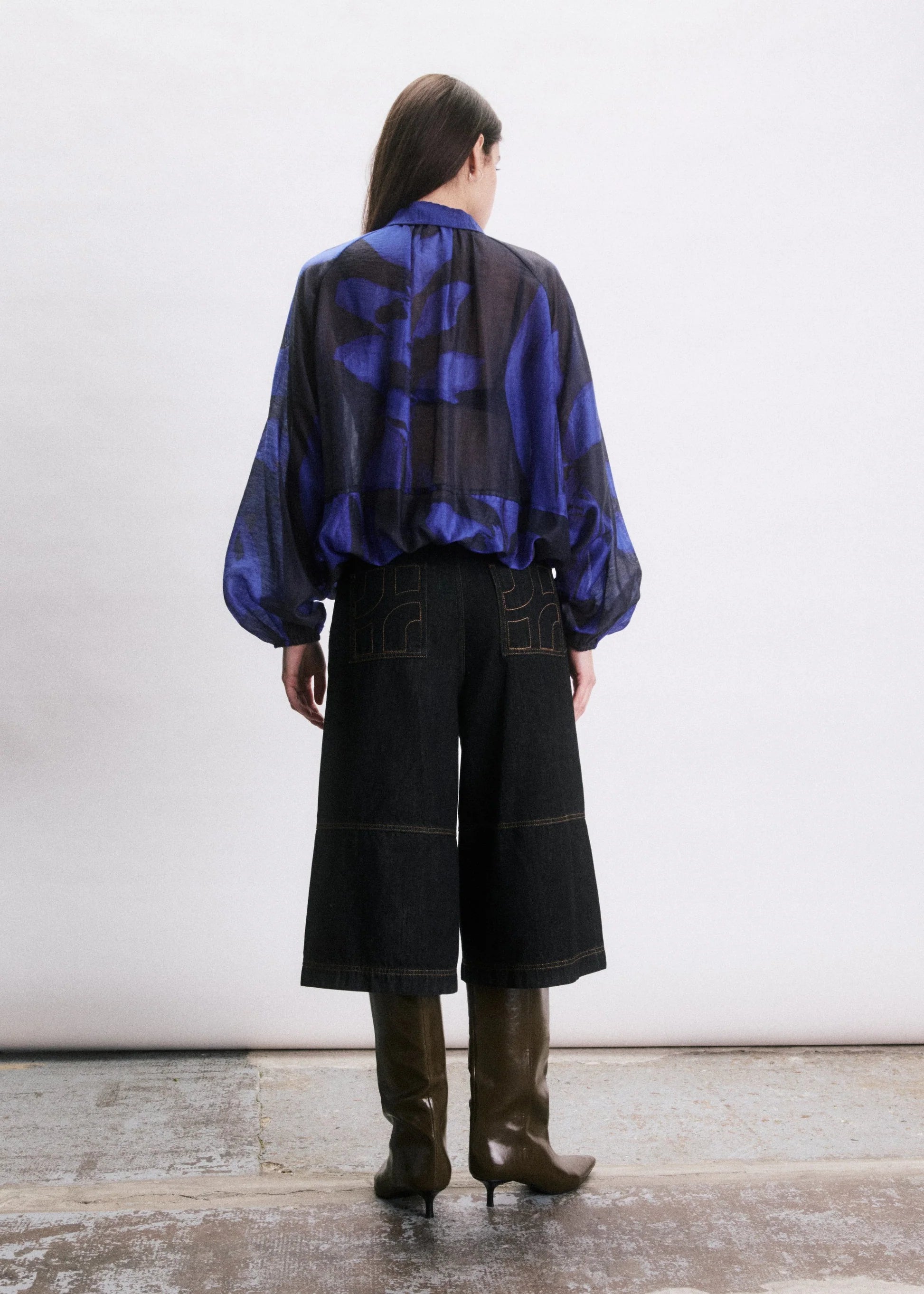 Ivan Blouse Delphinium