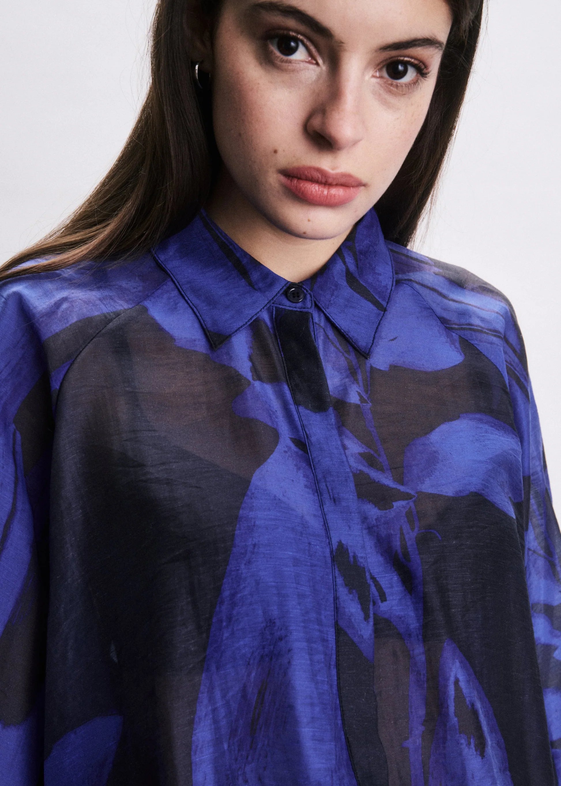 Ivan Blouse Delphinium