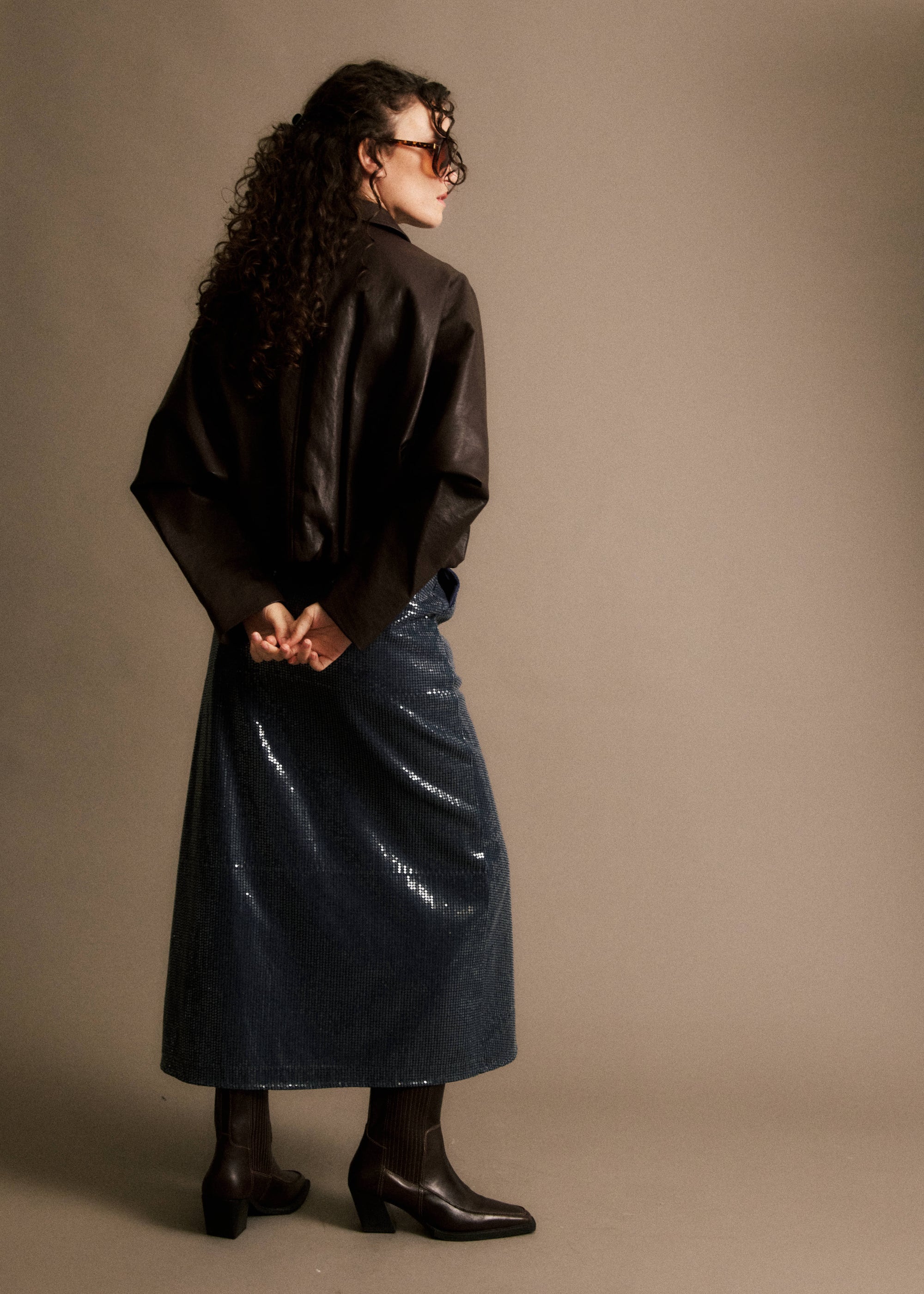 JIJI Studio Angelica Jacket Chocolate