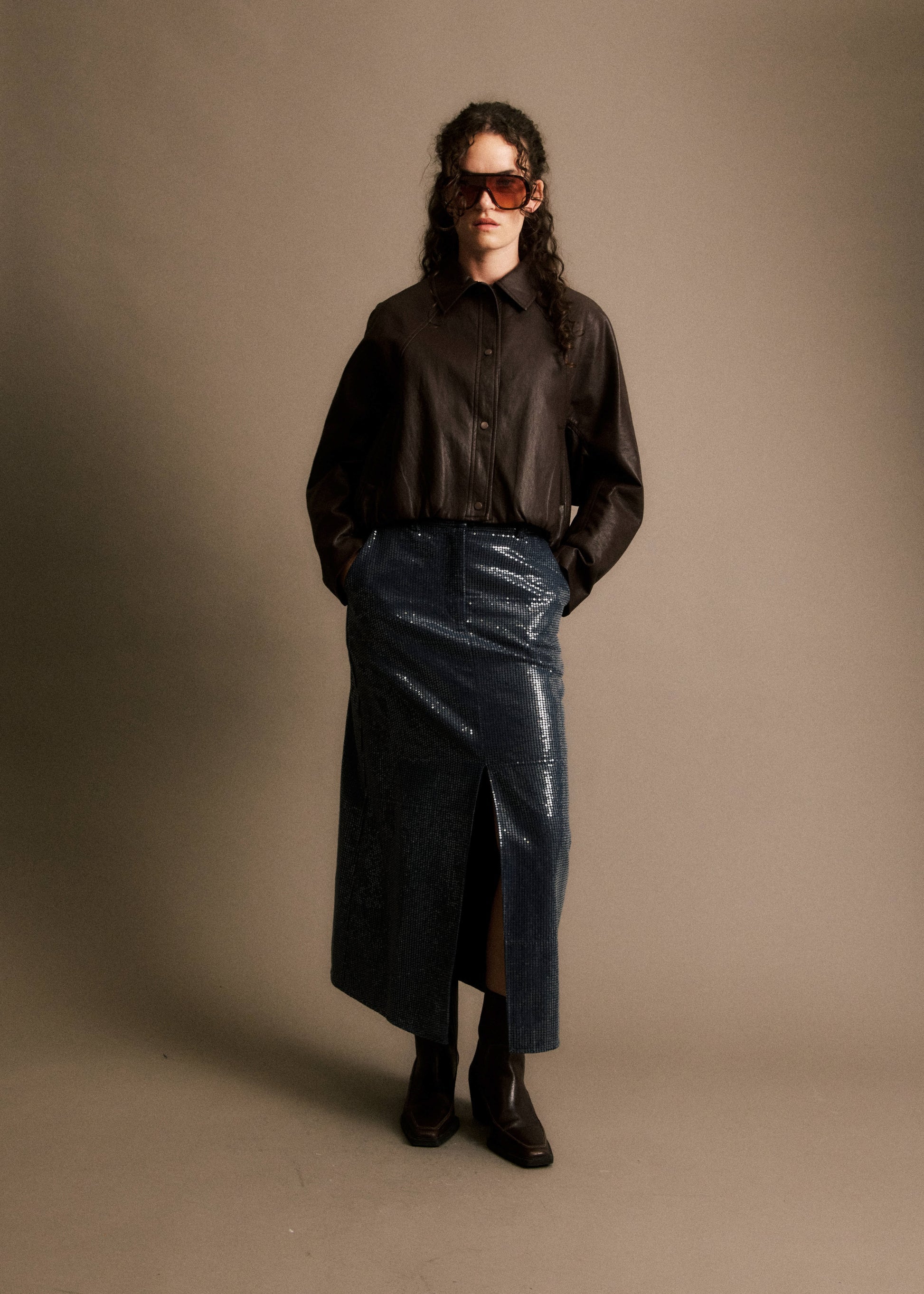 JIJI Studio Angelica Jacket Chocolate 