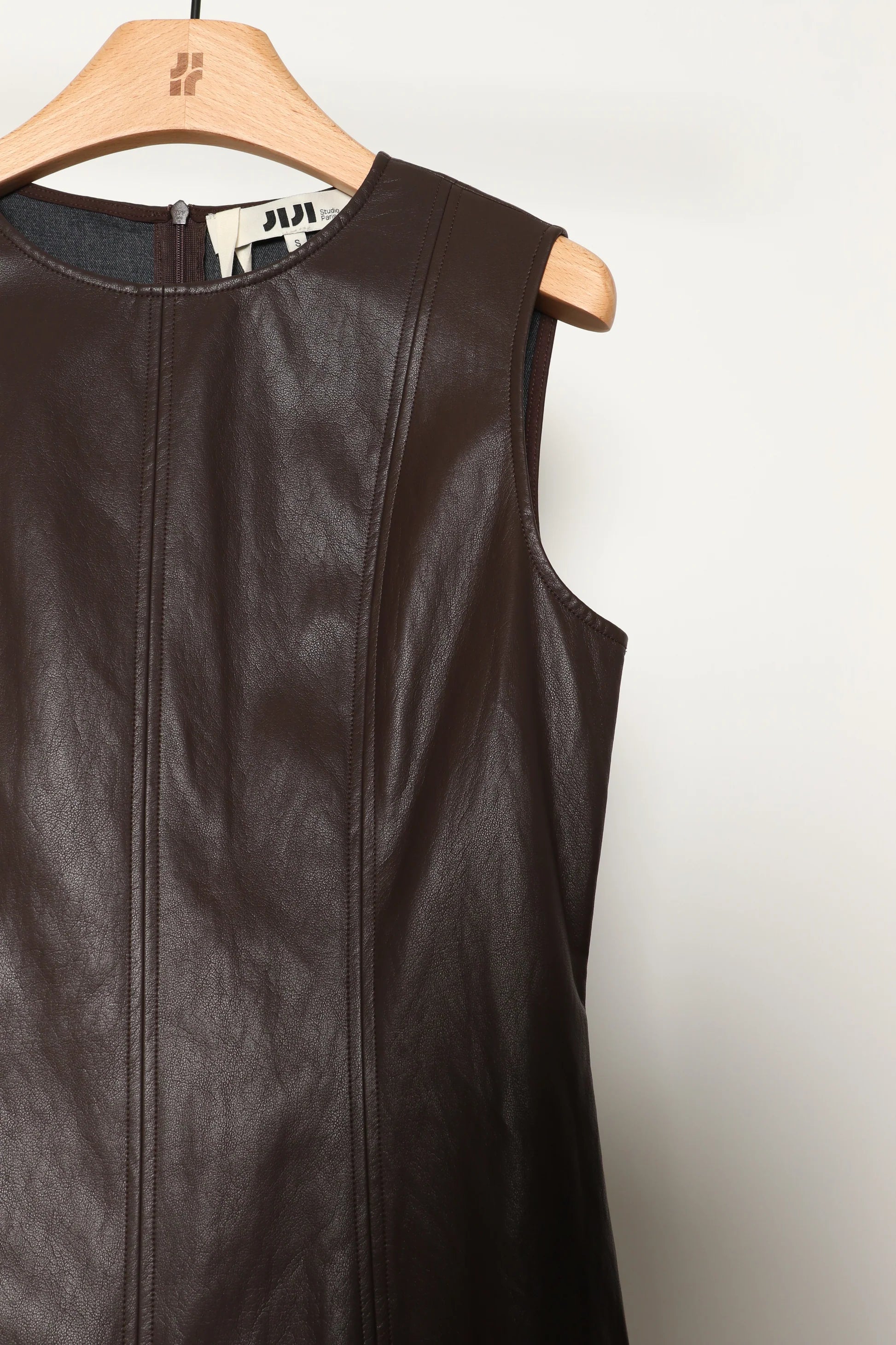Maeva Leather Dress