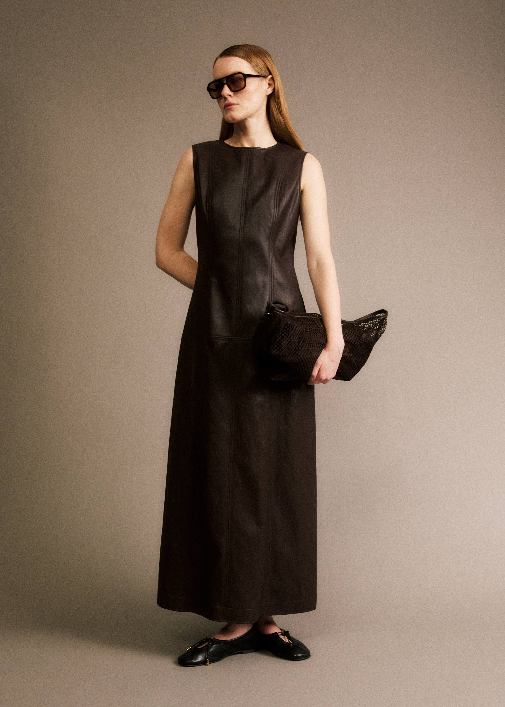 JIJI Studio Maeve Leather Dress