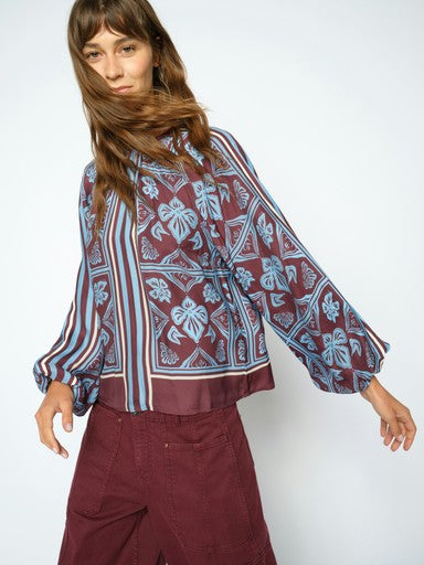 Mos Mosh Milkey Linocut Blouse