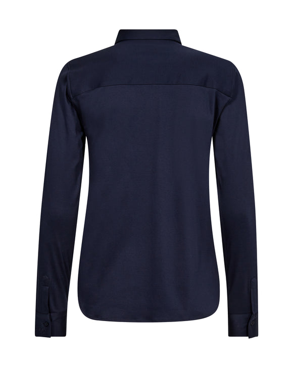 Mos Mosh Tina Shirt Maritime Blue 