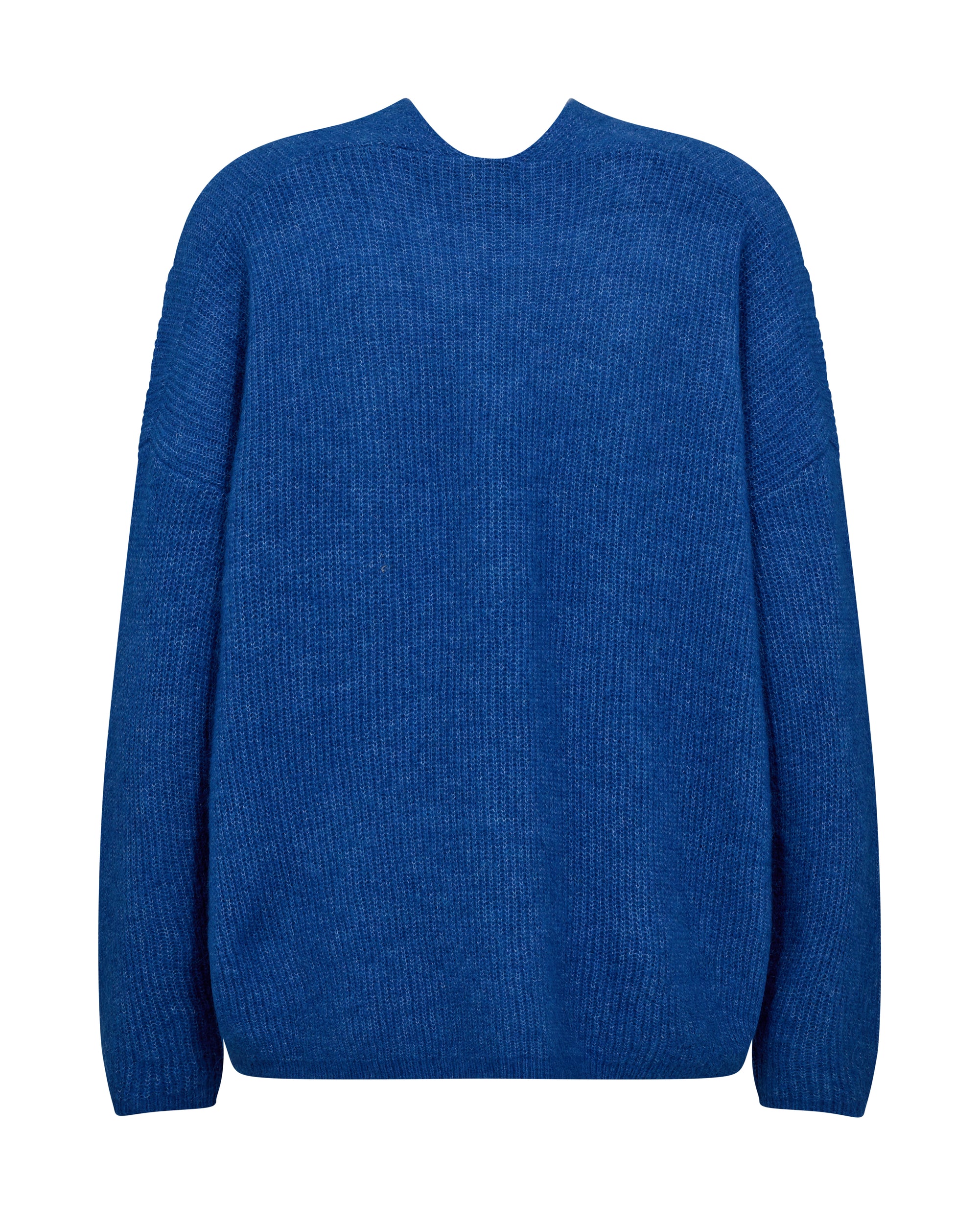 Mos Mosh Thora V-neck Knit Blue Lolita