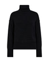 Mos Mosh Rola Bine Rollneck Knit Black