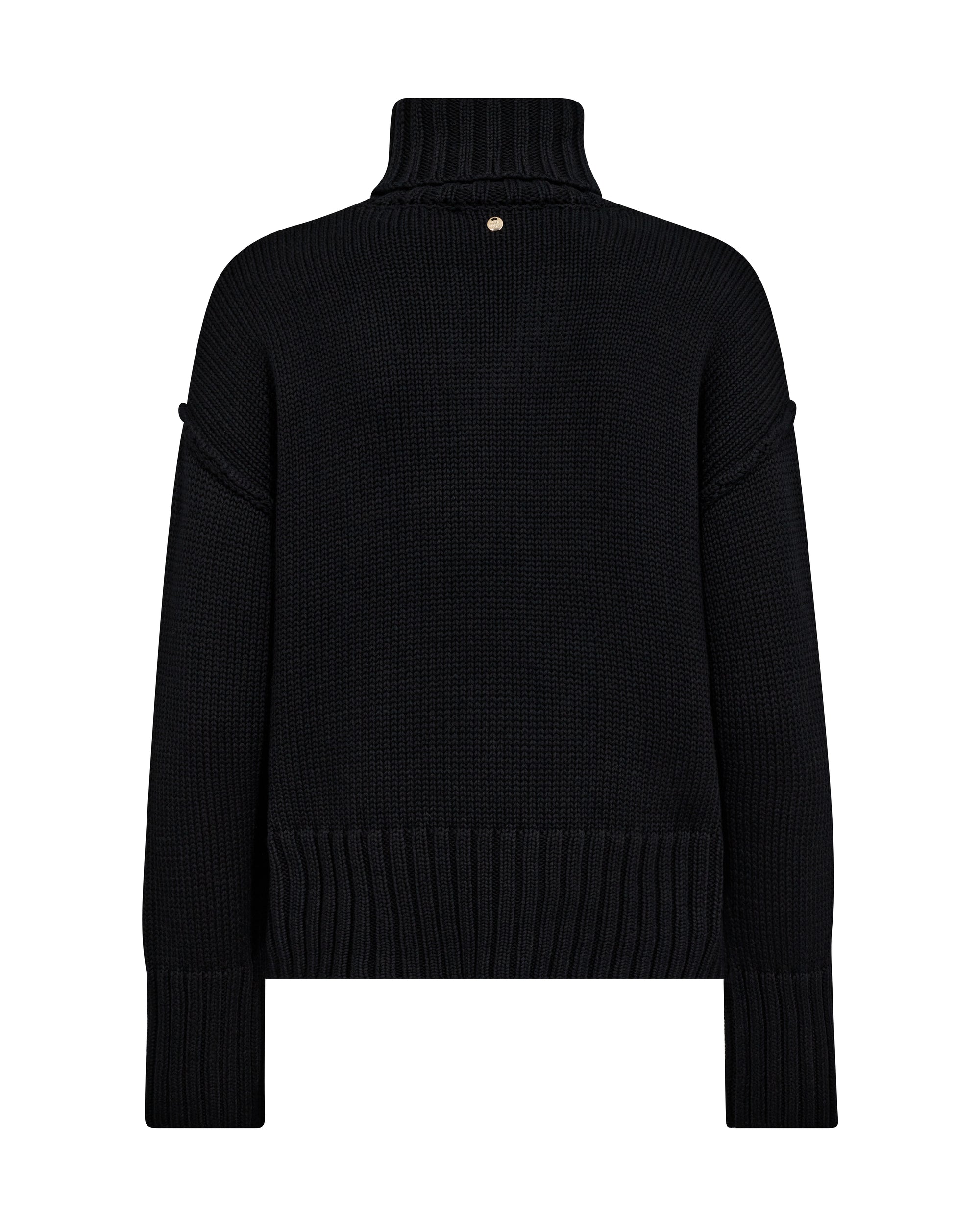 Mos Mosh Rola Bine Rollneck Knit Black