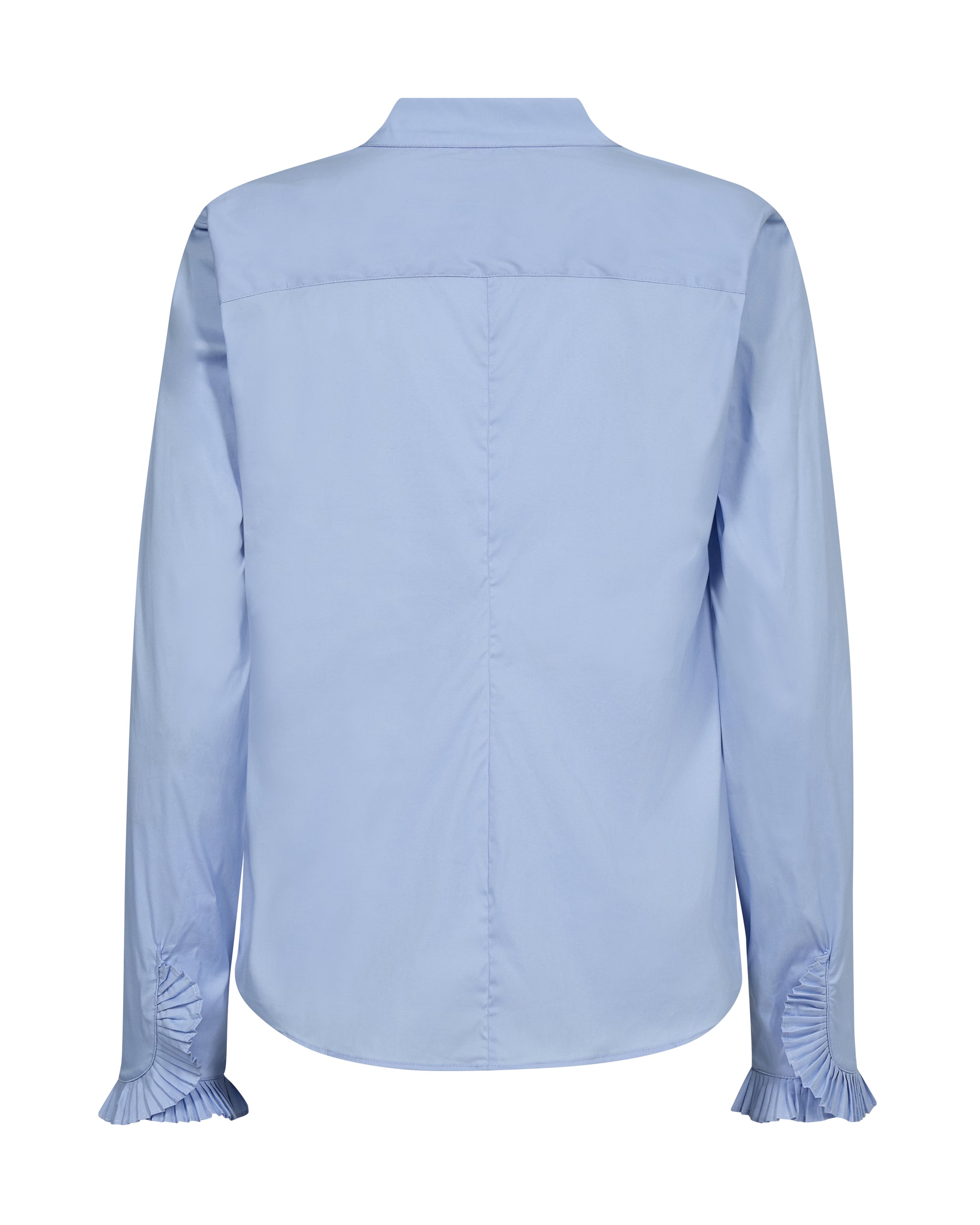 Mos Mosh Hassie Pleat Shirt Blue
