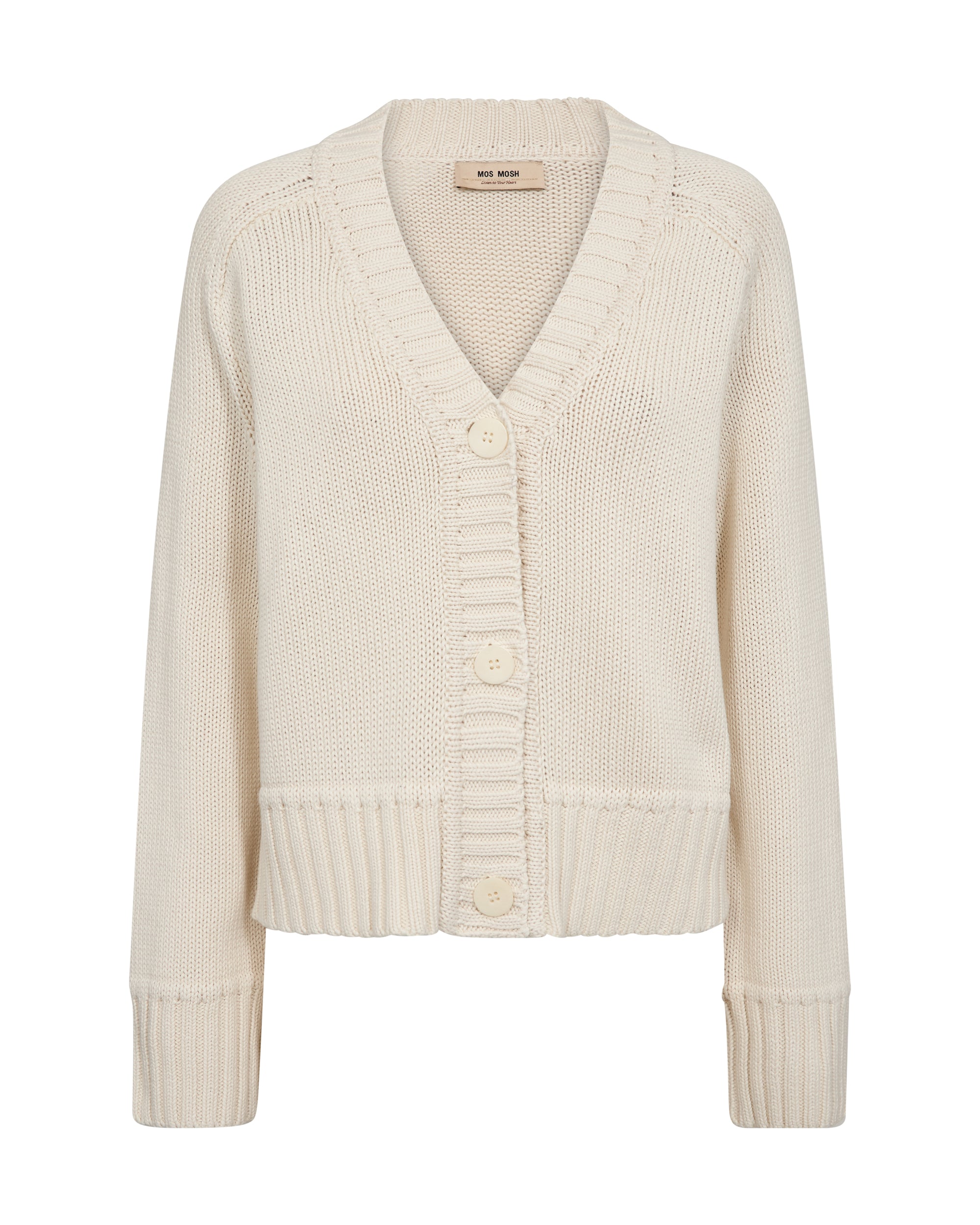 Mos Mosh Rola V-Neck Knit Cardigan