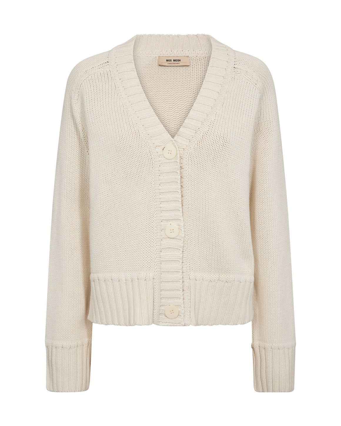 Mos Mosh Rola V-Neck Knit Cardigan