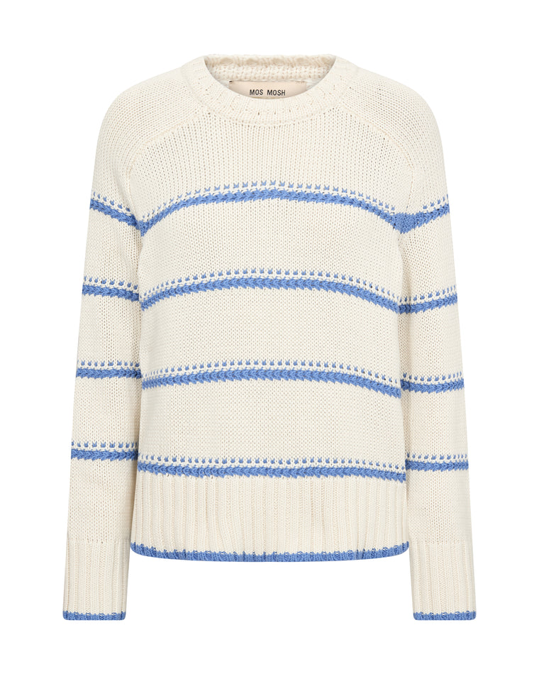 Mos Mosh Rola Bine Stripe Crewneck Knit