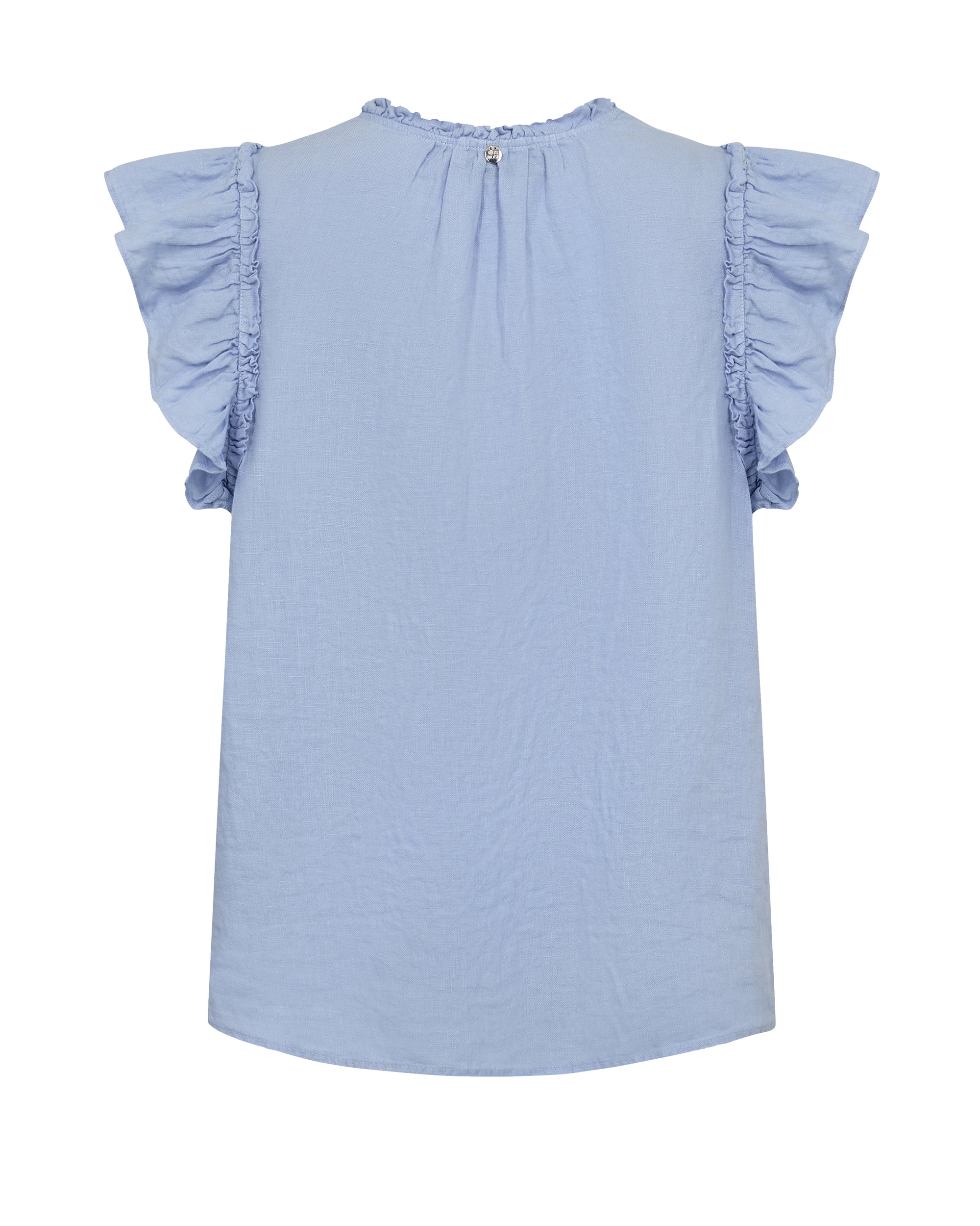 Tea Linen Blouse Blue