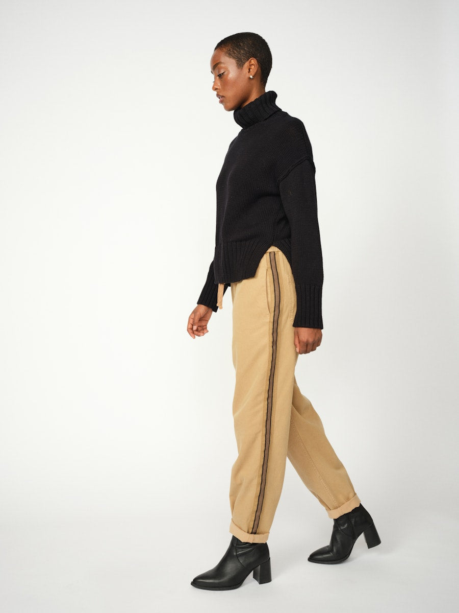 Mos Mosh Rola Bine Rollneck Knit Black