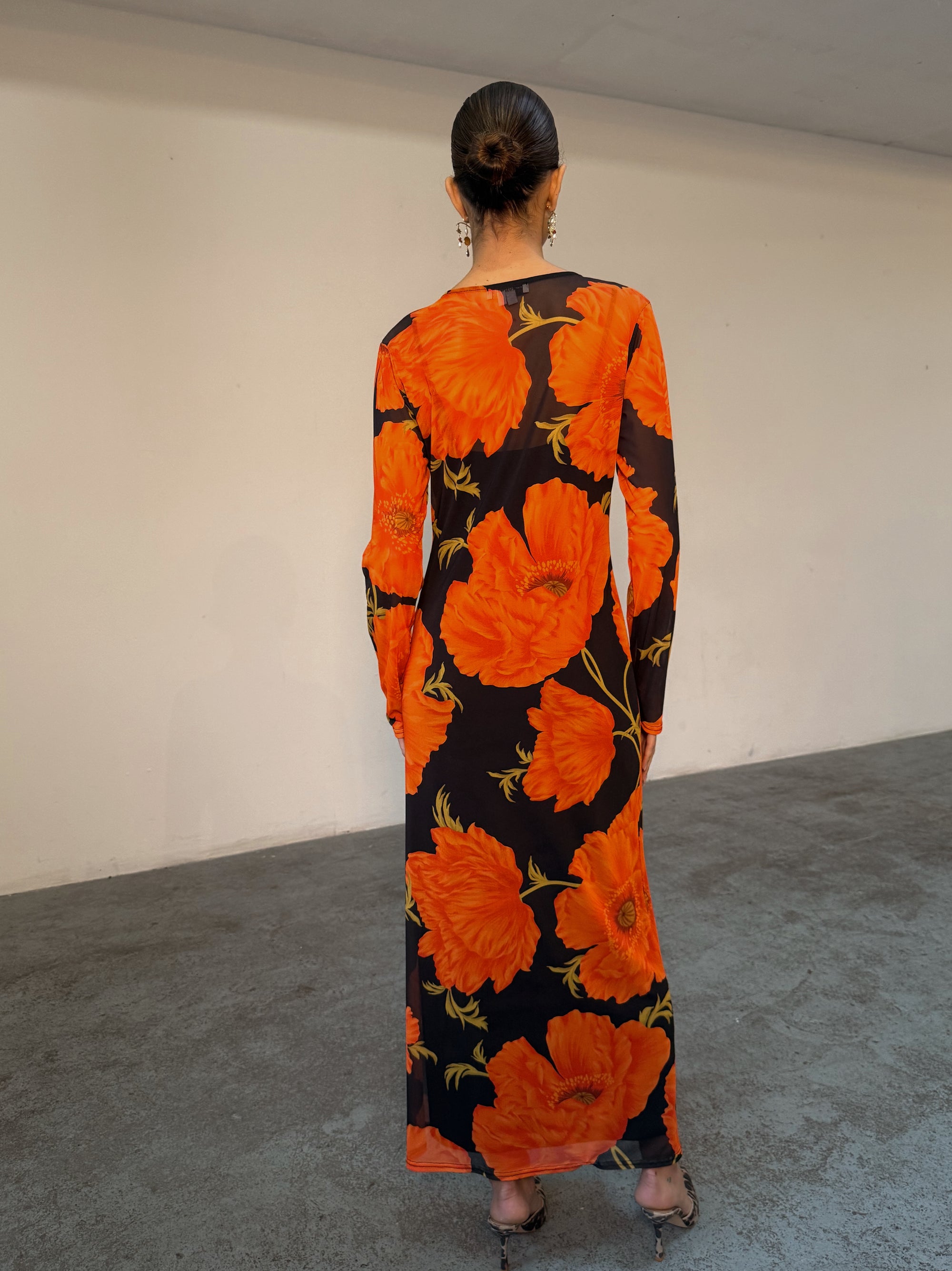 Never Fully Dressed Poppy Mesh Dress