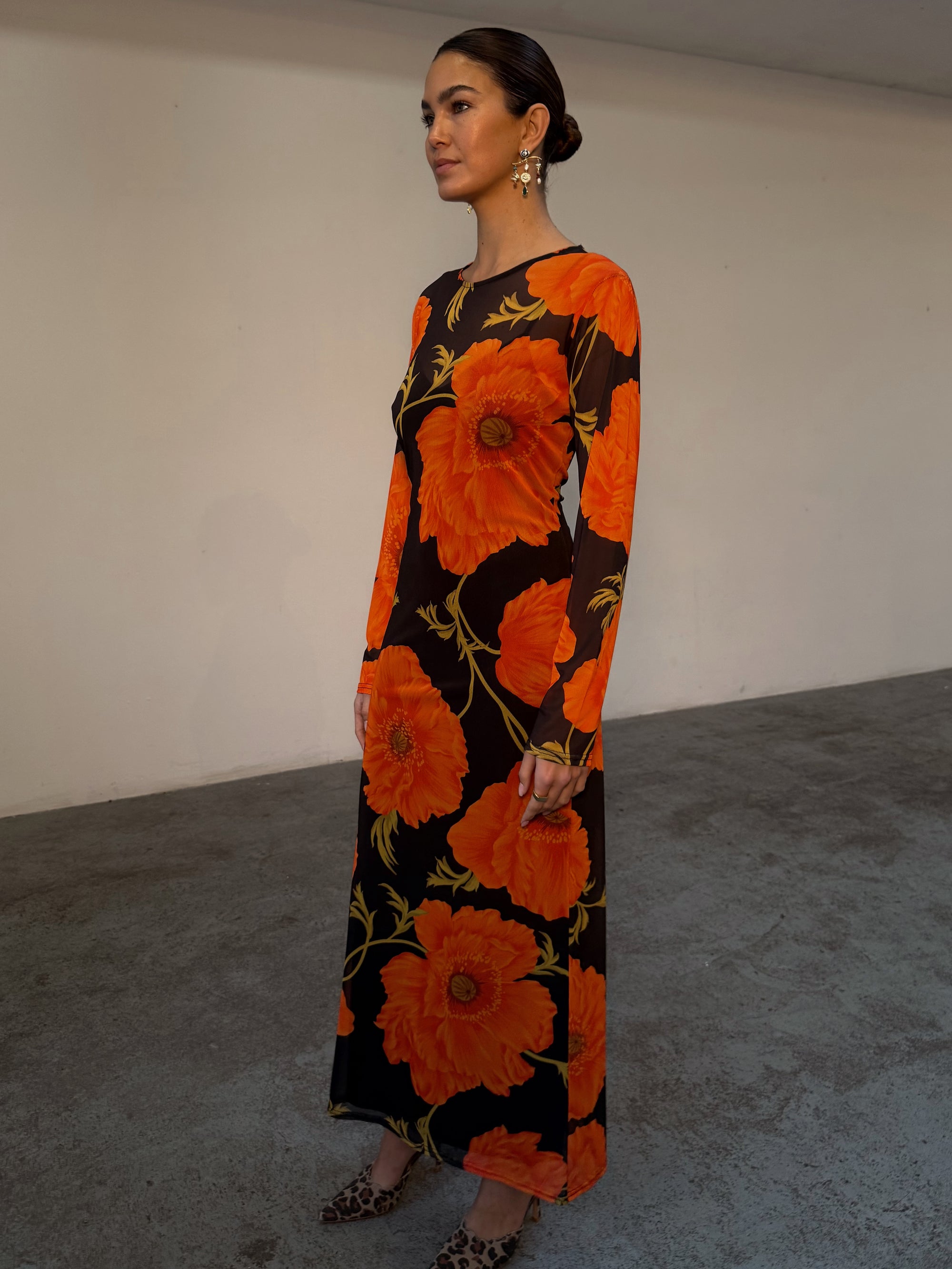 Never Fully Dressed Poppy Mesh Dress