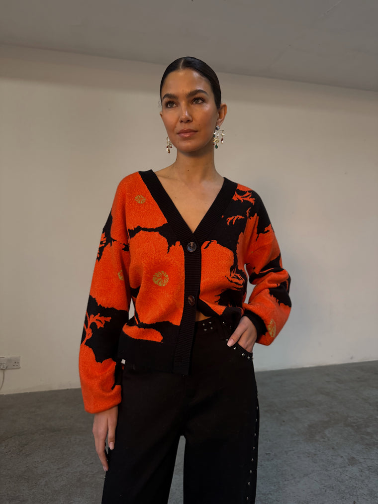 Never fully dressed poppy cardigan