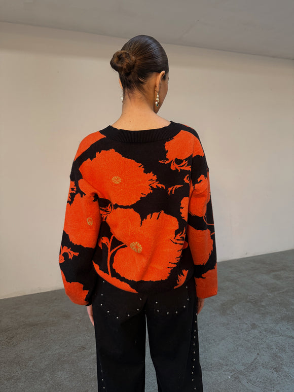 Never fully dressed poppy cardigan