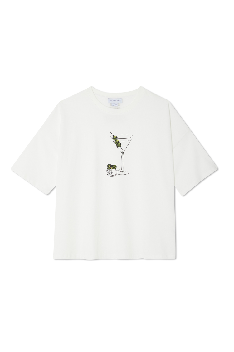 Never Fully Dressed Martini T-shirt