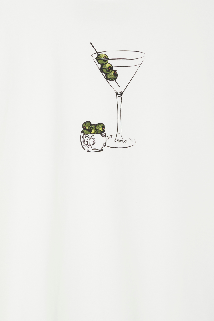 Never Fully Dressed Martini T-shirt