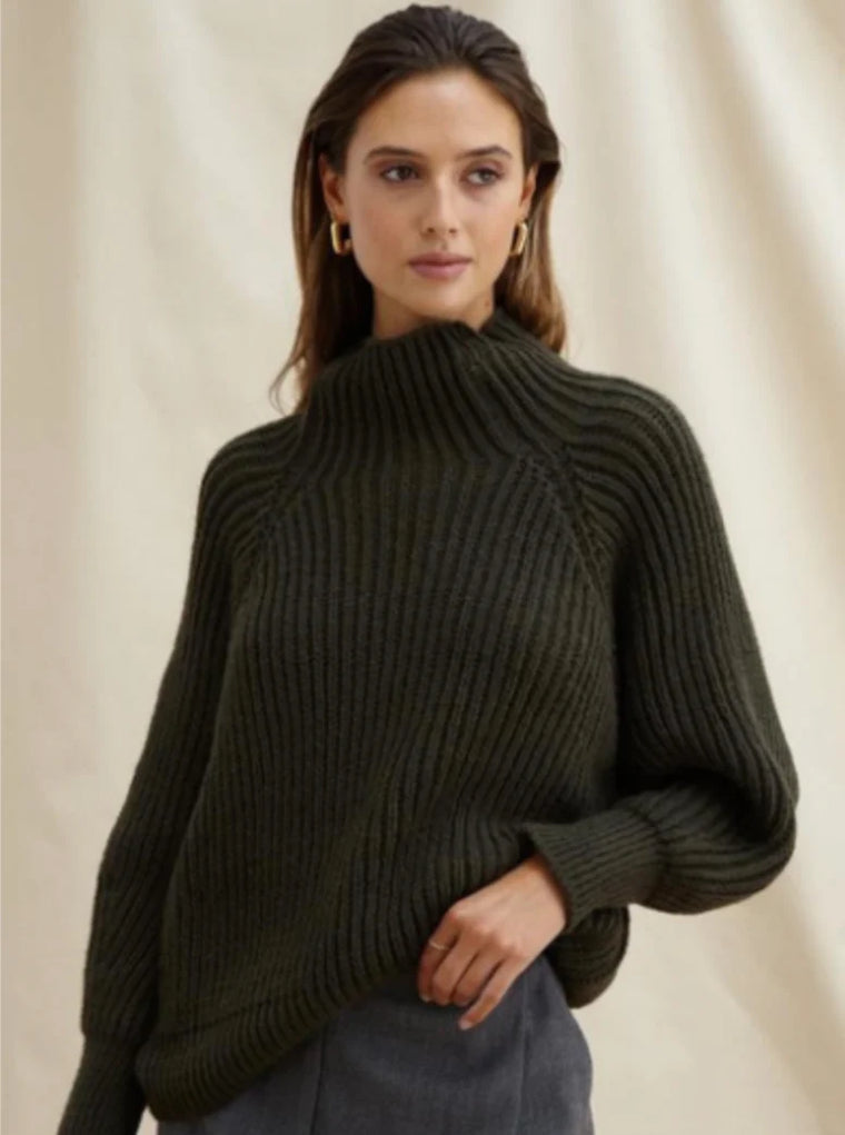 Selma Sweater Khaki