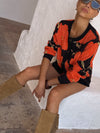 Never Fully Dressed Black Poppy Cardigan