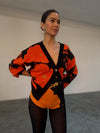 Never Fully Dressed Black Poppy Cardigan