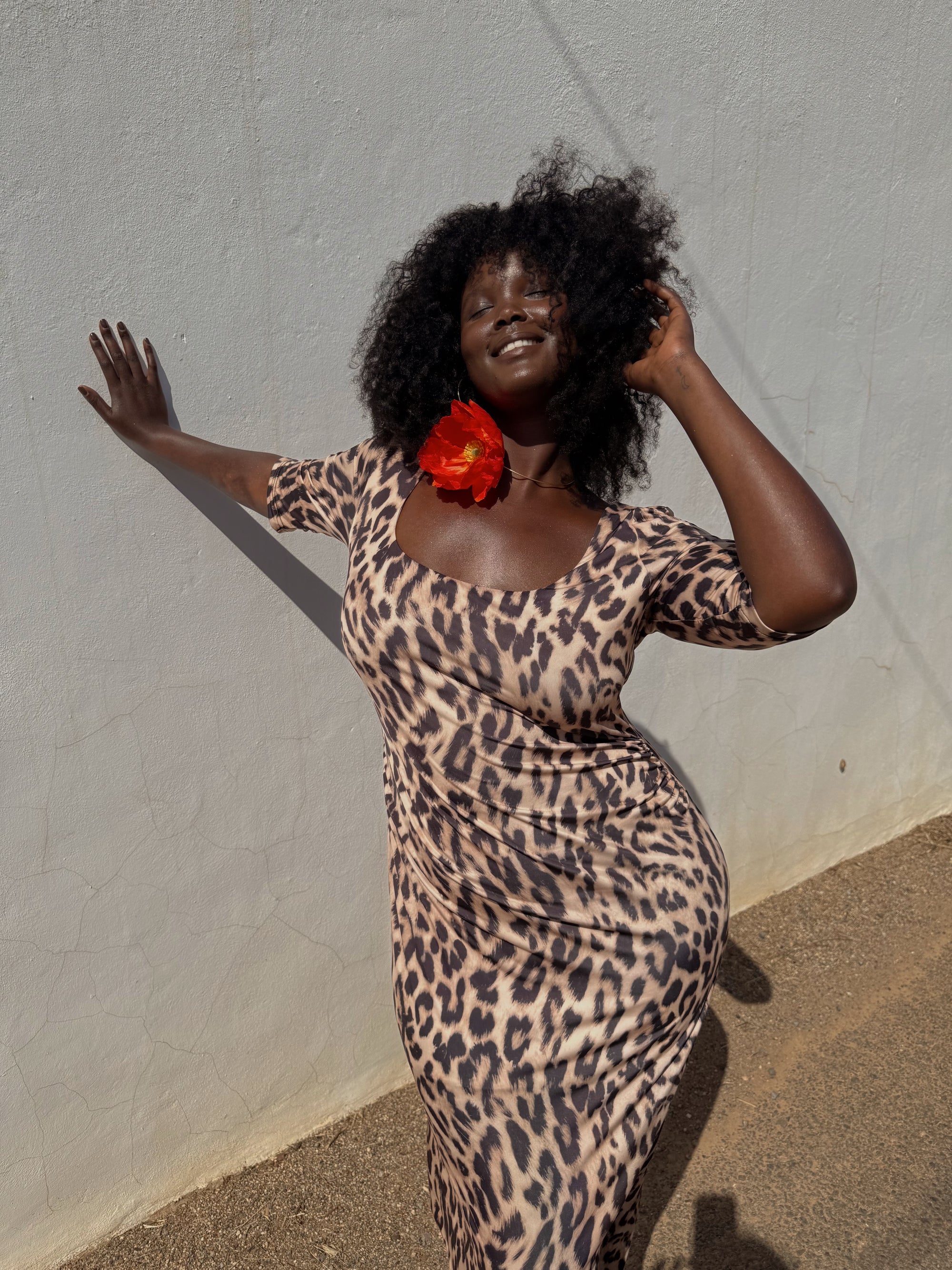 Never Fully Dressed Iris Leopard Dress