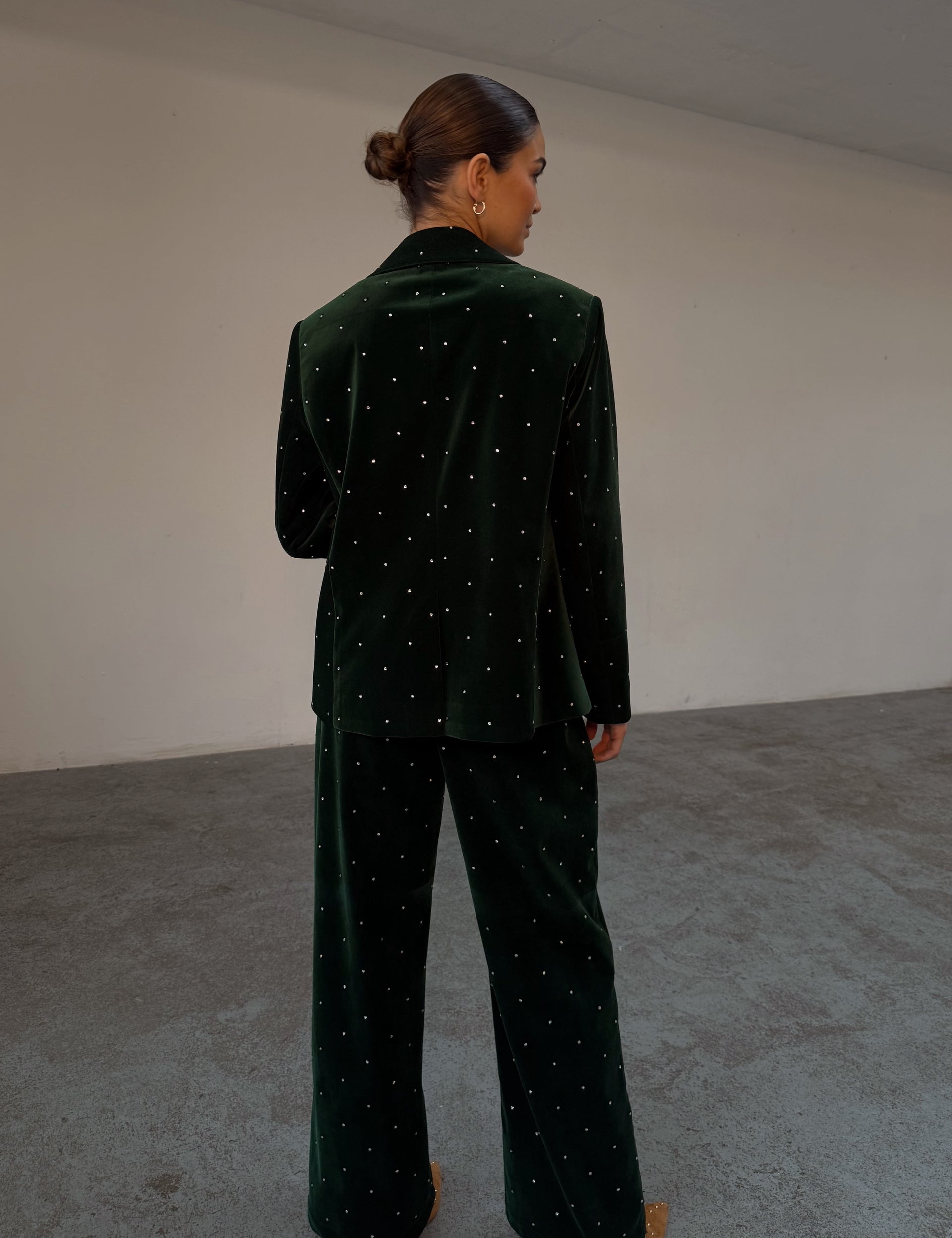 Never Fully Dressed Velvet Blazer