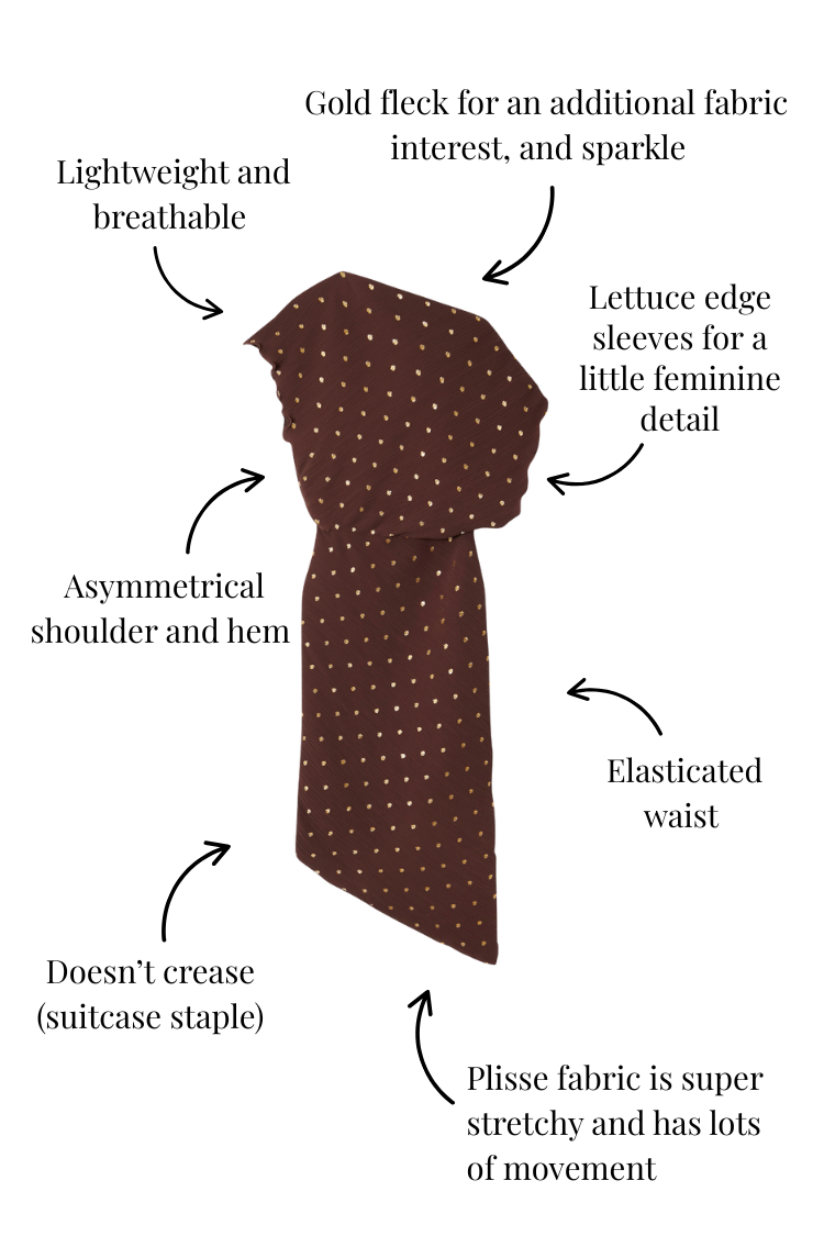 Never Fully Dressed Desiree Dress Chocolate
