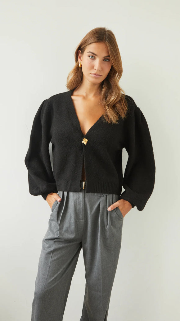 Hollie Cardigan Black