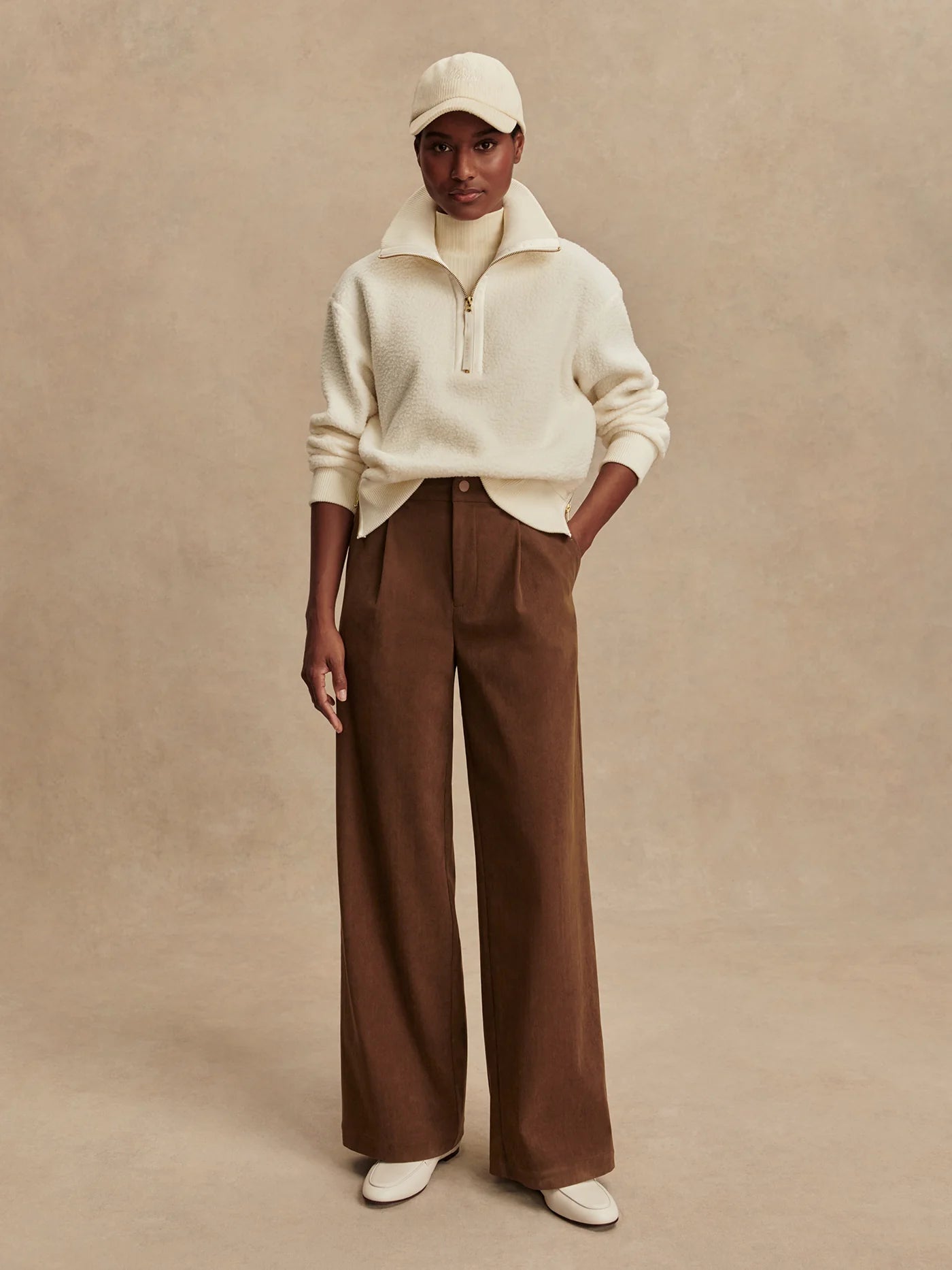 Roselle Half Zip Fleece