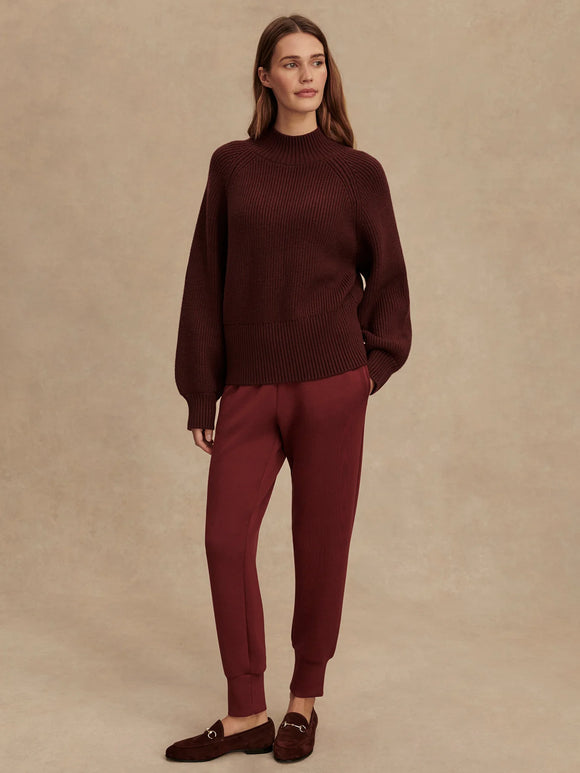 Martina High Neck Rib Knit 