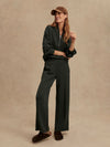 Varley The Wide Leg Pant Olive Marl 30"