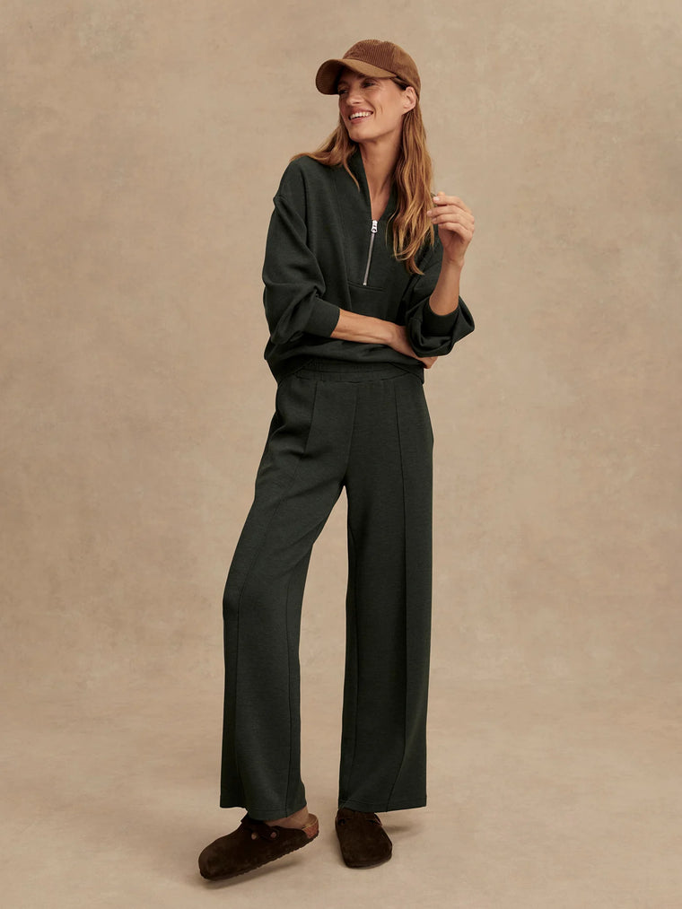 Varley The Wide Leg Pant Olive Marl 30"