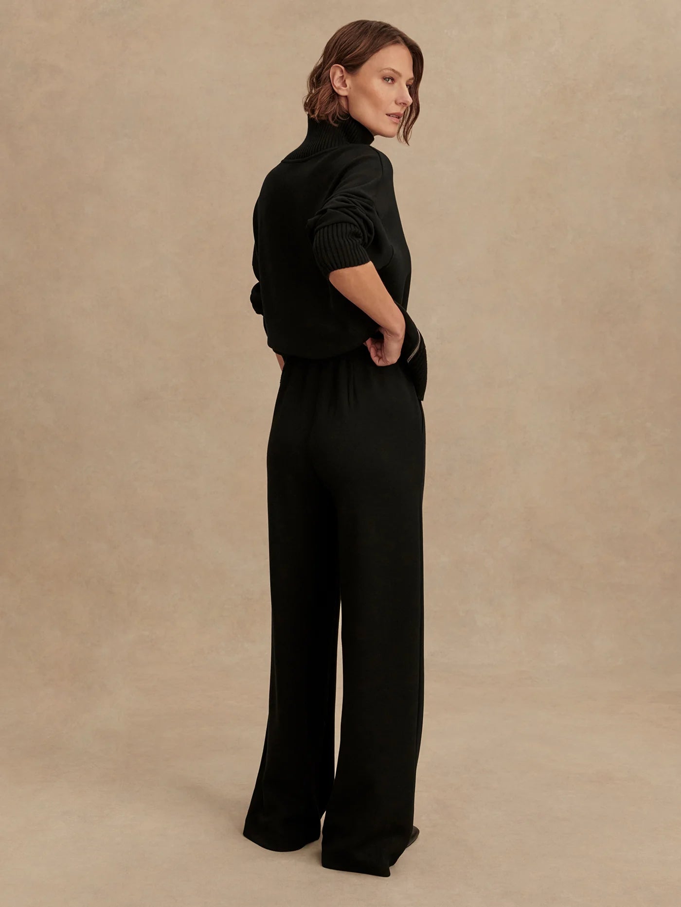 The Extra Wide Leg Pant 29.5" Black