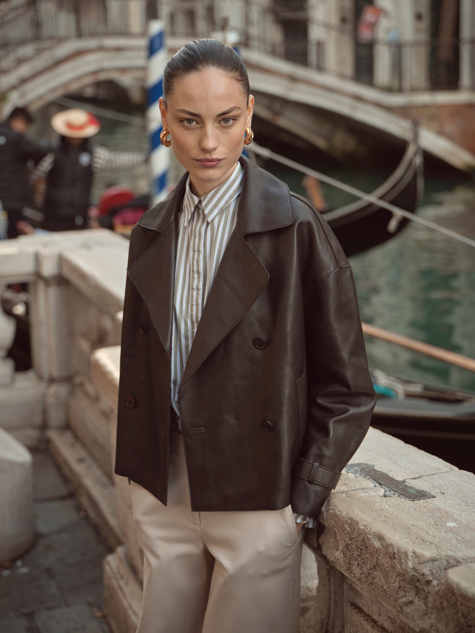 Bugatti Beige Trousers