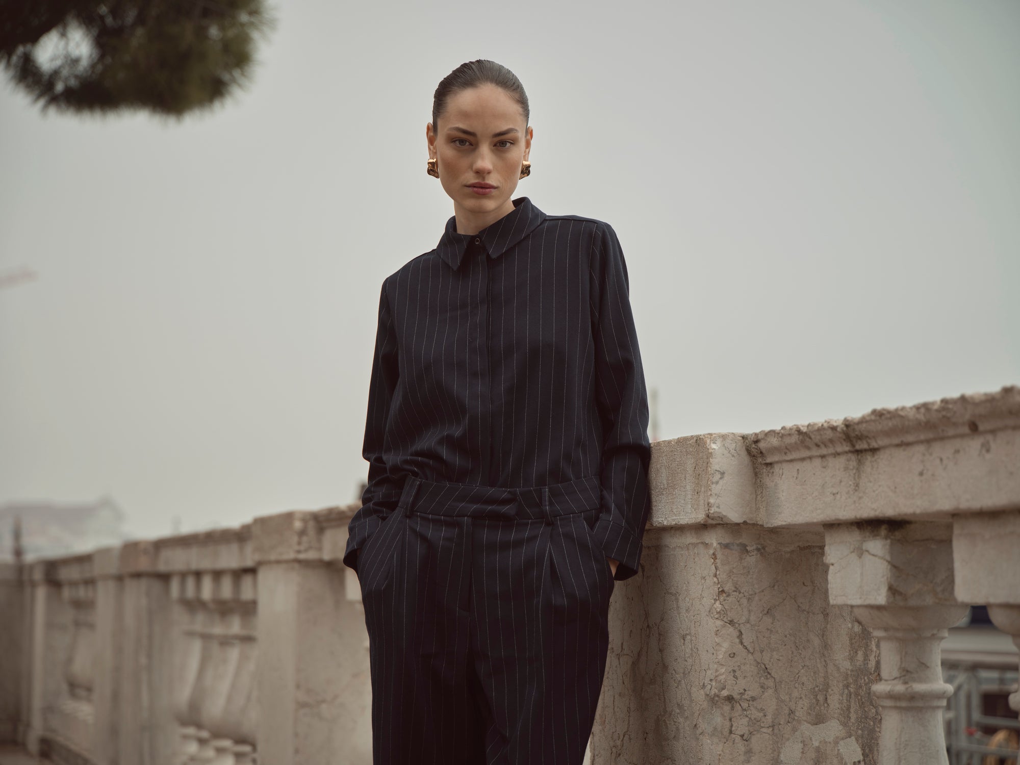 Bugatti Pinstripe Shirt