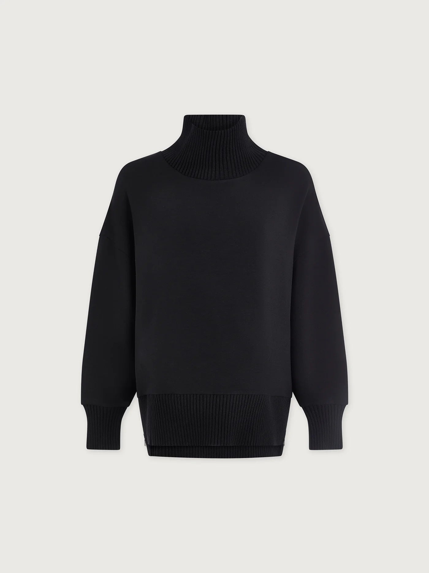 Barker High Neck Sweat Black