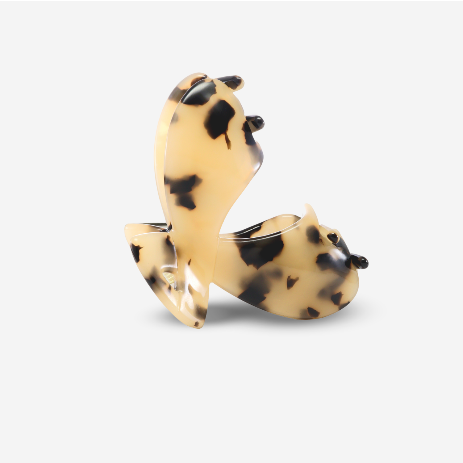 Sasstie Hair Clip - Arc Cheetah